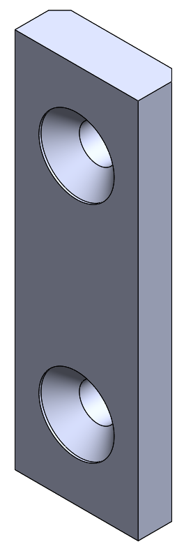 HARDEN PLATE FOR FIX & MOV BLADE SCM42-01-00-27-R0